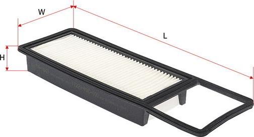 SAKURA Automotive A-1643 - Filtre à air droxauto.com