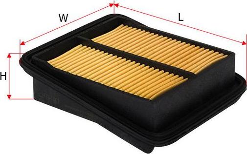 SAKURA Automotive A-1661 - Filtre à air droxauto.com