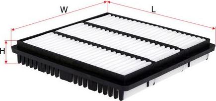 SAKURA Automotive A-1090 - Filtre à air droxauto.com