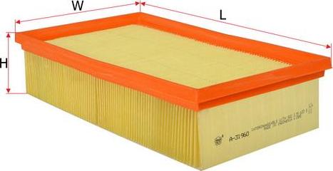 SAKURA Automotive A-31960 - Filtre à air droxauto.com