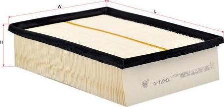 SAKURA Automotive A-31060 - Filtre à air droxauto.com