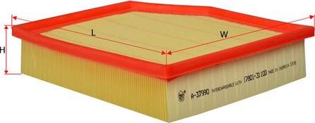 Patron PF1539 - Filtre à air droxauto.com