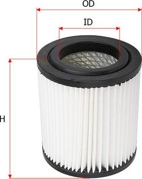 Sakura Filters AU FA-1647 - Filtre à air droxauto.com