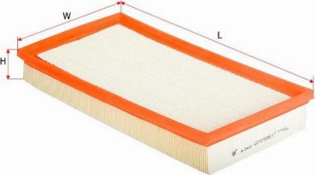 Sakura Filters AU FA-2416 - Filtre à air droxauto.com