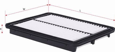 Sakura Filters AU FA-2844 - Filtre à air droxauto.com