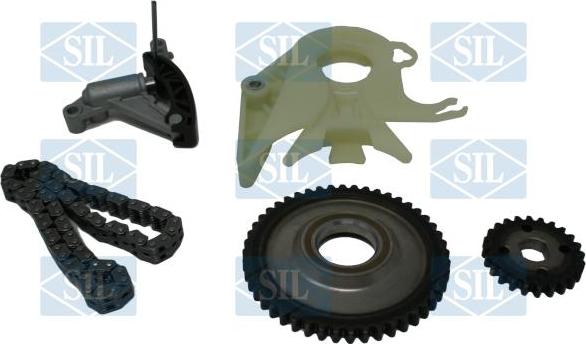 Saleri SIL CK5198 - Kit de distribution par chaîne droxauto.com