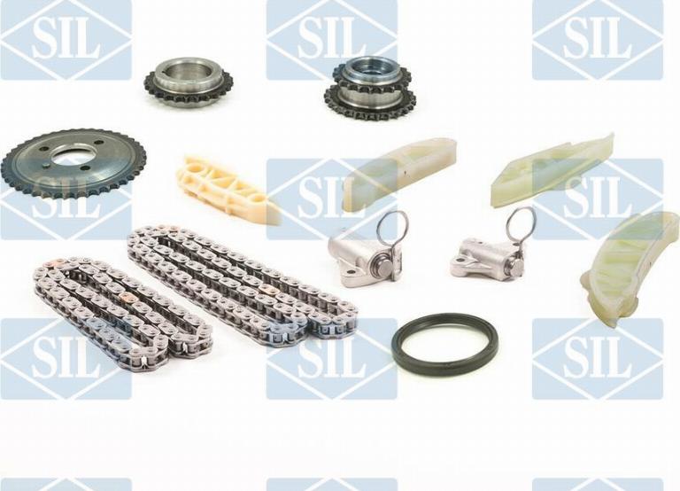 Saleri SIL CK5162 - Kit de distribution par chaîne droxauto.com