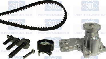 Saleri SIL K1PA1422A - Pompe à eau + kit de courroie de distribution droxauto.com