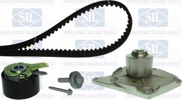 Saleri SIL K1PA1395 - Pompe à eau + kit de courroie de distribution droxauto.com