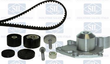 Saleri SIL K3PA1132 - Pompe à eau + kit de courroie de distribution droxauto.com