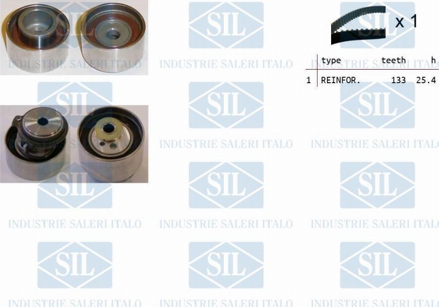 Saleri SIL TK1401 - Kit de distribution droxauto.com