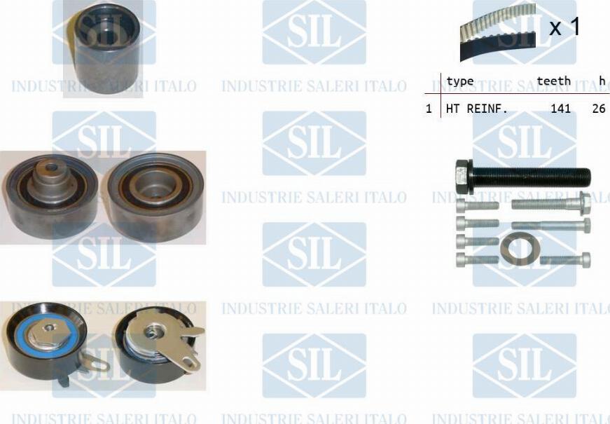 Saleri SIL TK1504 - Kit de distribution droxauto.com