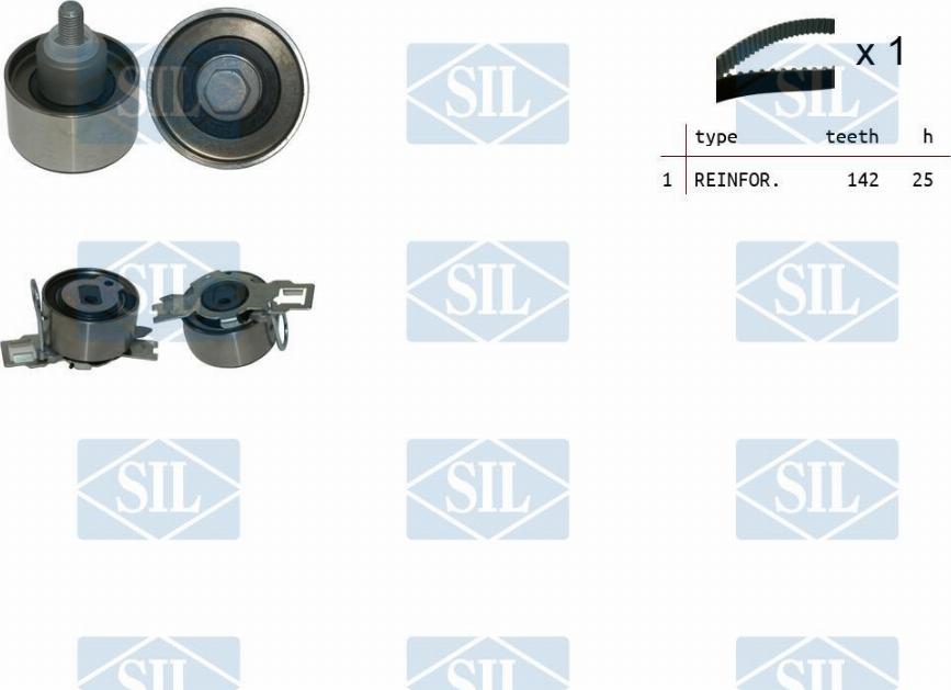 Saleri SIL TK1510 - Kit de distribution droxauto.com