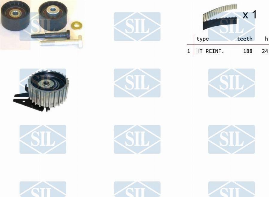 Saleri SIL TK1520 - Kit de distribution droxauto.com