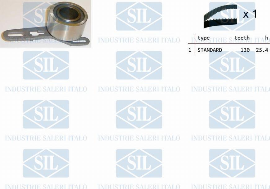 Saleri SIL TK1067 - Kit de distribution droxauto.com