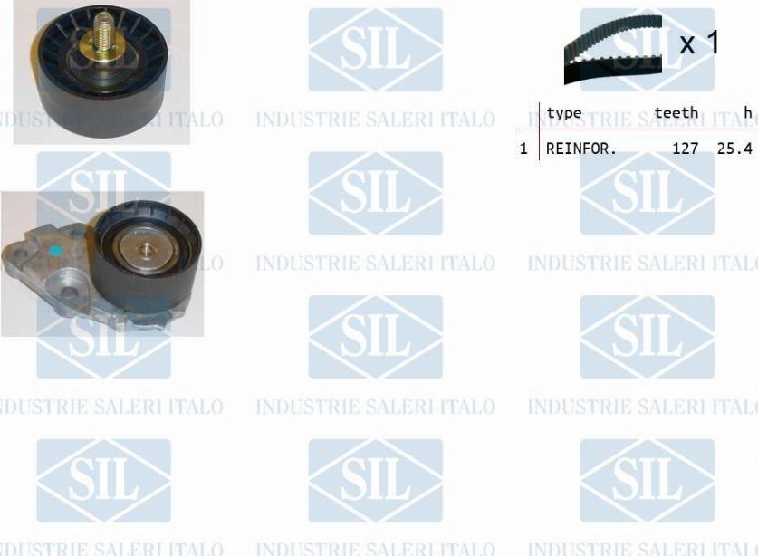 Saleri SIL TK1035 - Kit de distribution droxauto.com