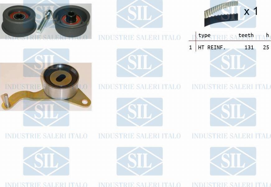 Saleri SIL TK1037 - Kit de distribution droxauto.com