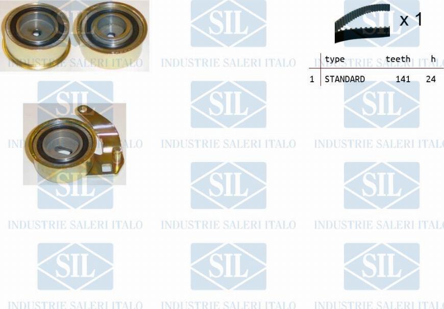 Saleri SIL TK1192 - Kit de distribution droxauto.com