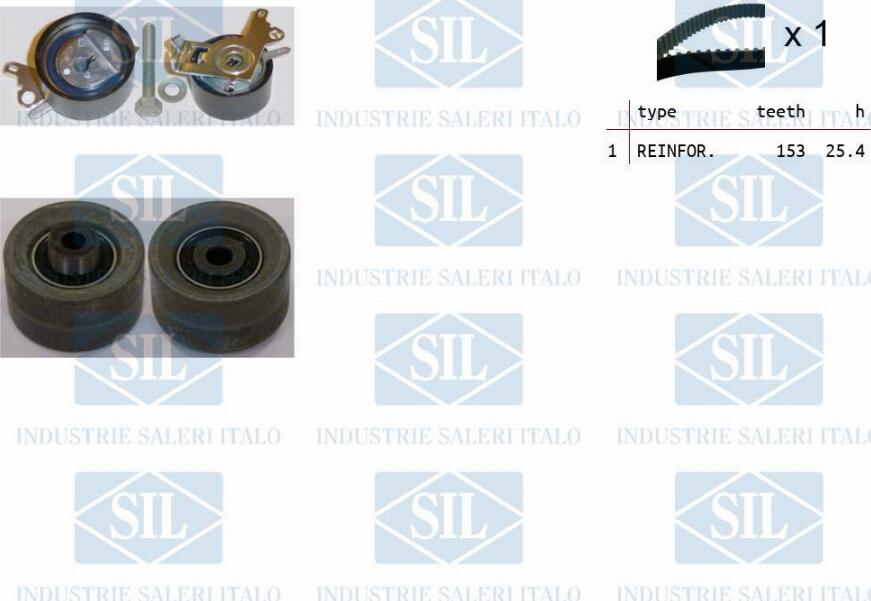 Saleri SIL TK1145 - Kit de distribution droxauto.com