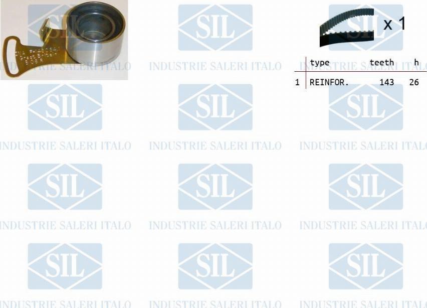Saleri SIL TK1155 - Kit de distribution droxauto.com