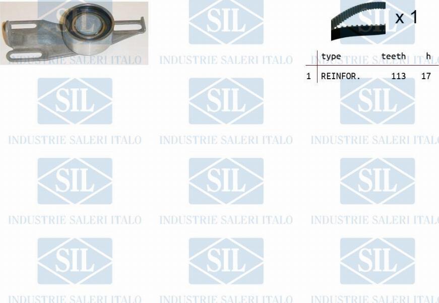 Saleri SIL TK1169 - Kit de distribution droxauto.com