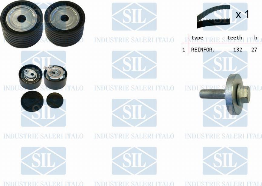 Saleri SIL TK1109 - Kit de distribution droxauto.com