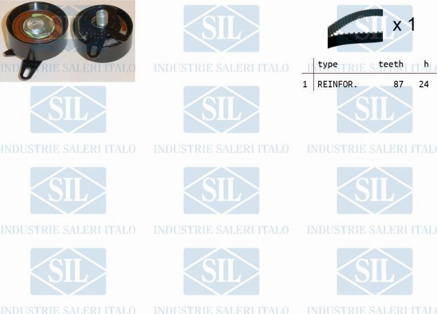 Saleri SIL TK1111 - Kit de distribution droxauto.com