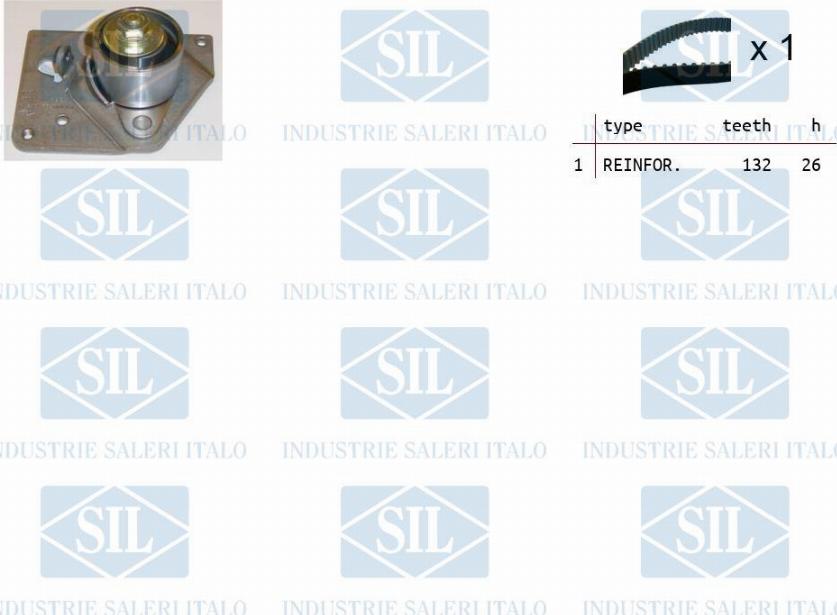 Saleri SIL TK1113 - Kit de distribution droxauto.com