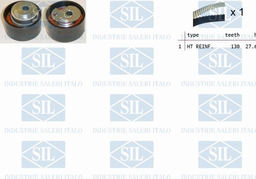 Saleri SIL TK1117 - Kit de distribution droxauto.com