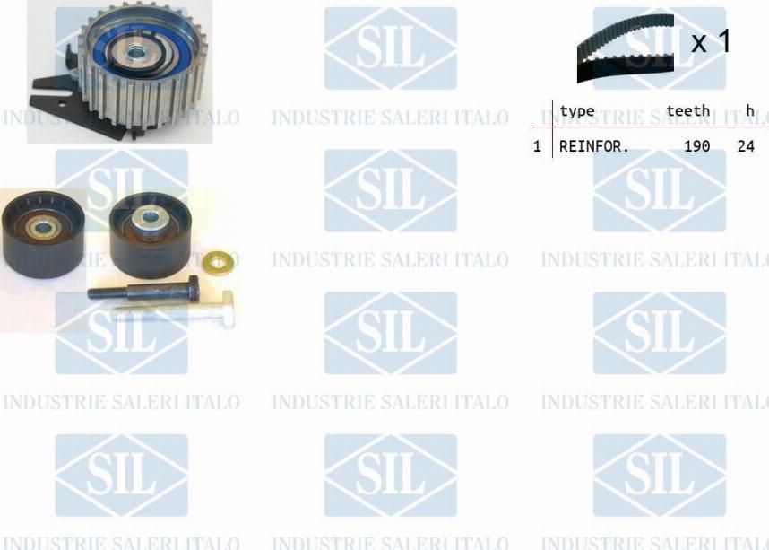 Saleri SIL TK1133 - Kit de distribution droxauto.com
