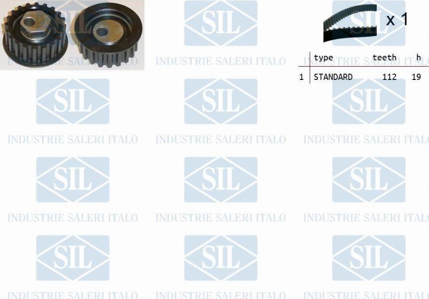 Saleri SIL TK1174 - Kit de distribution droxauto.com