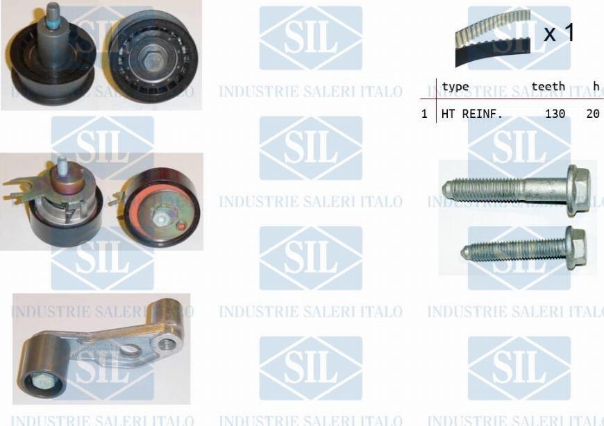 Saleri SIL TK1396 - Kit de distribution droxauto.com