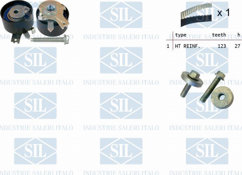 Saleri SIL TK1355 - Kit de distribution droxauto.com