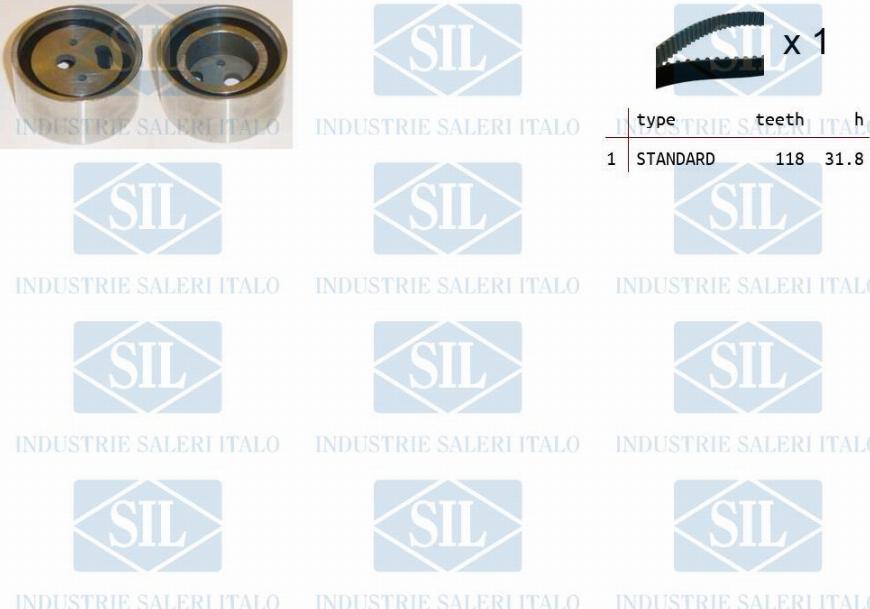 Saleri SIL TK1350 - Kit de distribution droxauto.com