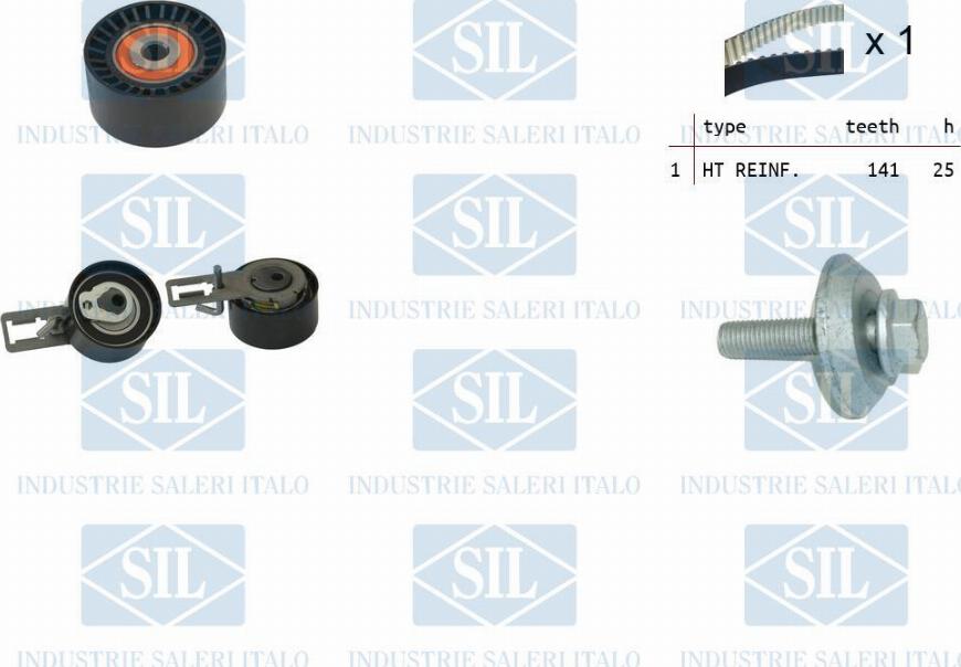 Saleri SIL TK1369 - Kit de distribution droxauto.com