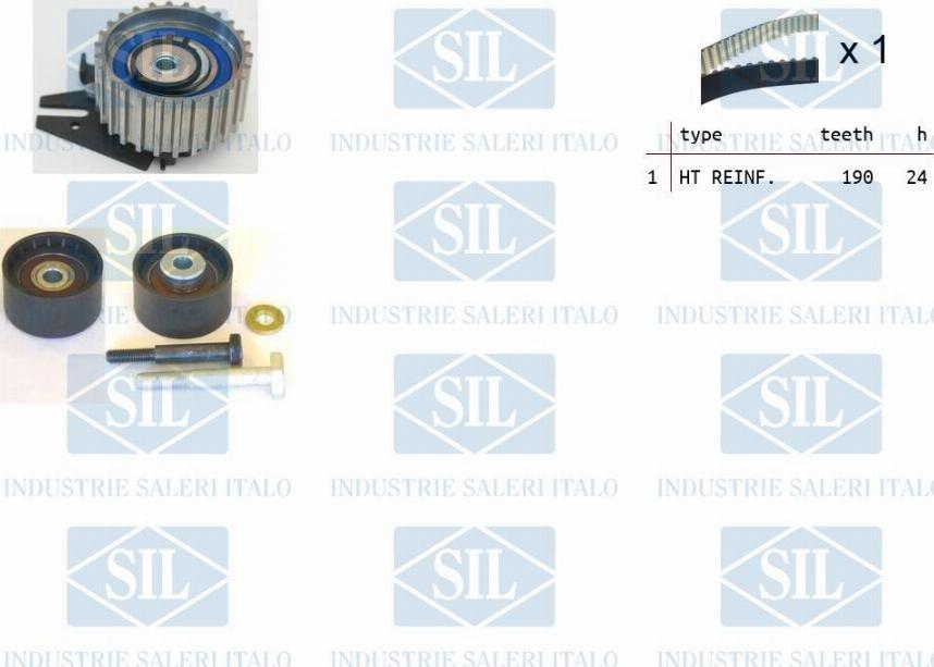 Saleri SIL TK1302 - Kit de distribution droxauto.com