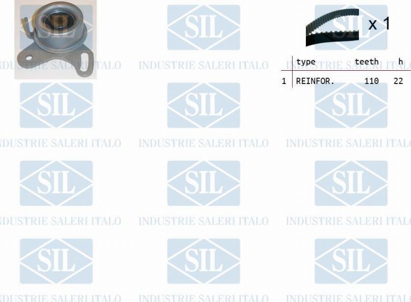Saleri SIL TK1315 - Kit de distribution droxauto.com