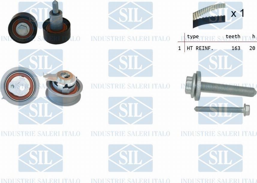 Saleri SIL TK1384 - Kit de distribution droxauto.com
