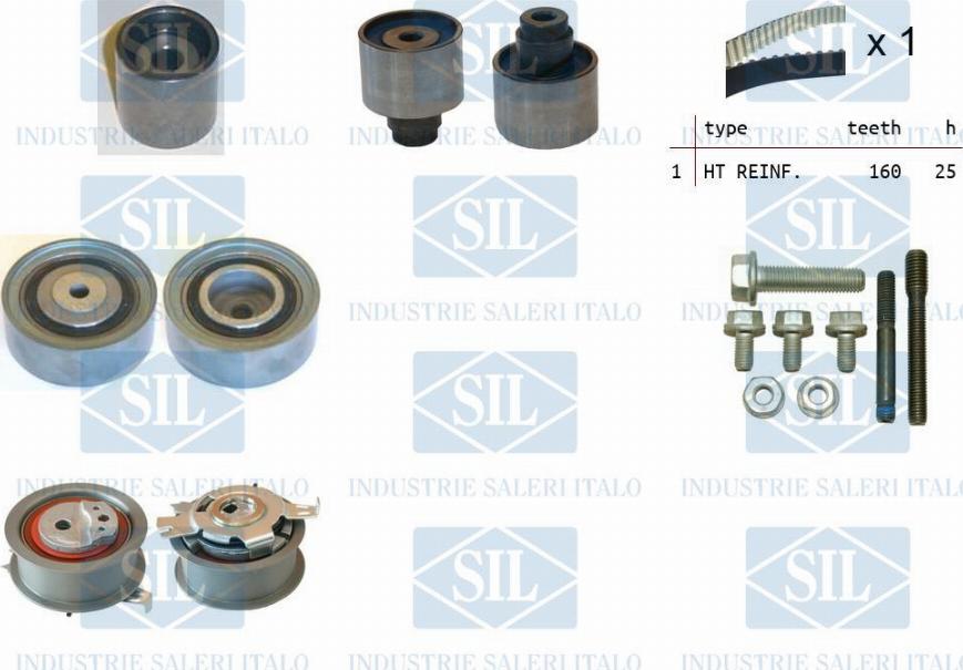 Saleri SIL TK1335 - Kit de distribution droxauto.com