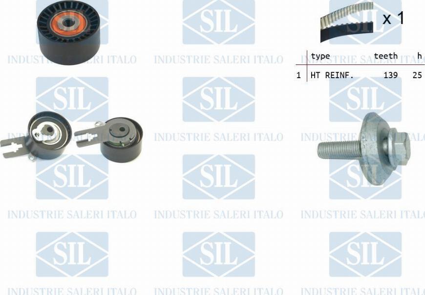 Saleri SIL TK1370 - Kit de distribution droxauto.com