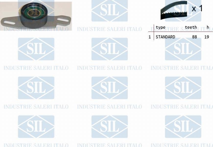 Saleri SIL TK1261 - Kit de distribution droxauto.com