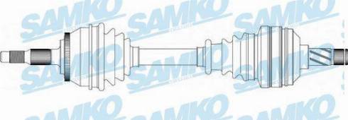 Samko DS49019 - Arbre de transmission droxauto.com