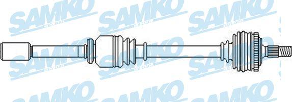 Samko DS52449 - Arbre de transmission droxauto.com