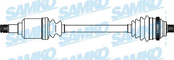Samko DS52599 - Arbre de transmission droxauto.com