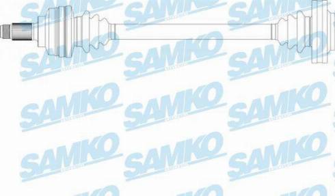 Samko DS15034 - Arbre de transmission droxauto.com
