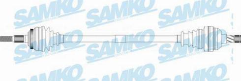 Samko DS37017 - Arbre de transmission droxauto.com