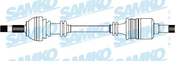 Samko DS20139 - Arbre de transmission droxauto.com