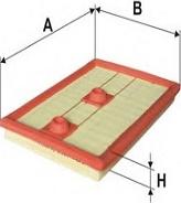 SAMPIYON FILTER CP 0242 - Filtre à air droxauto.com