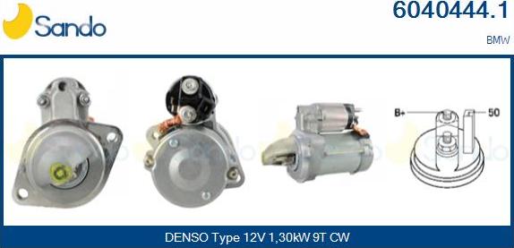 Sando 6040444.1 - Démarreur droxauto.com