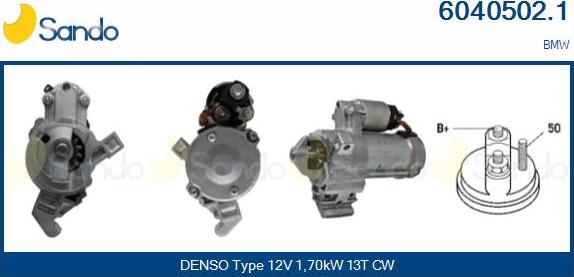 Sando 6040502.1 - Démarreur droxauto.com